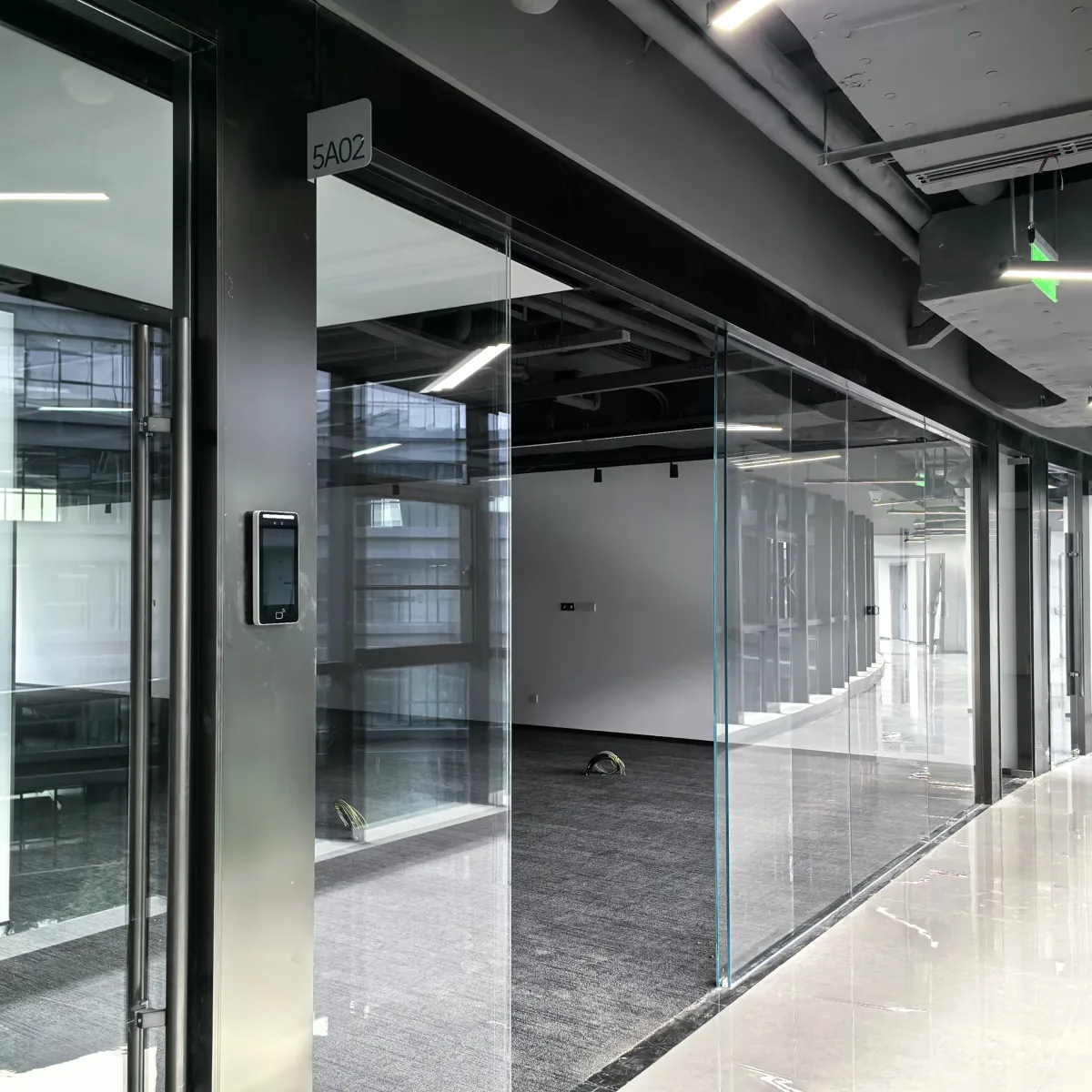 2号馆（B栋）智能化工程-智能门禁实景（现场实拍）
