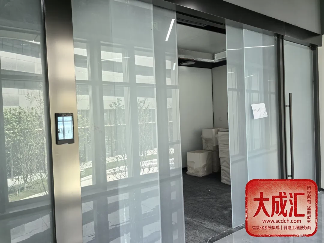 W6 智能门禁系统现场（现场实拍）