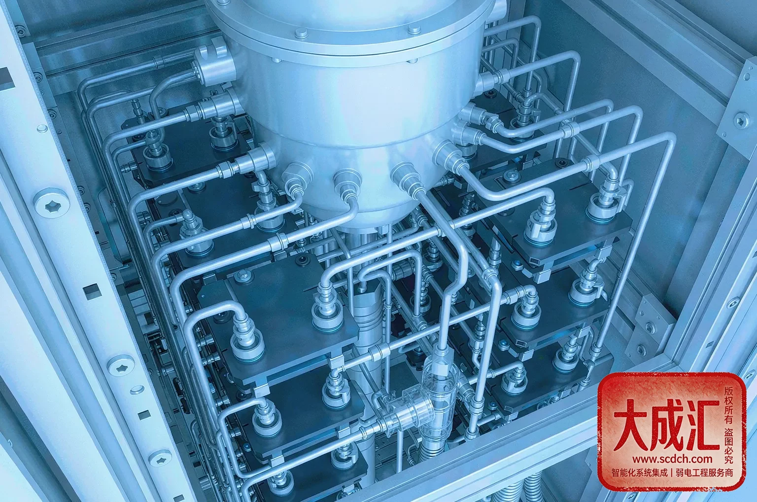 {'en': 'Cold-plate liquid cooling and full-stack domestic compute', 'ja': '冷板式液冷と全スタック国産算力示意', 'zh': '冷板式液冷与全栈国产算力示意'}